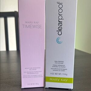 Mary Kay Timewise Gel Mask and Charcoal Mask!
